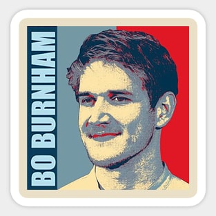 Bo Burnham Smile Sticker